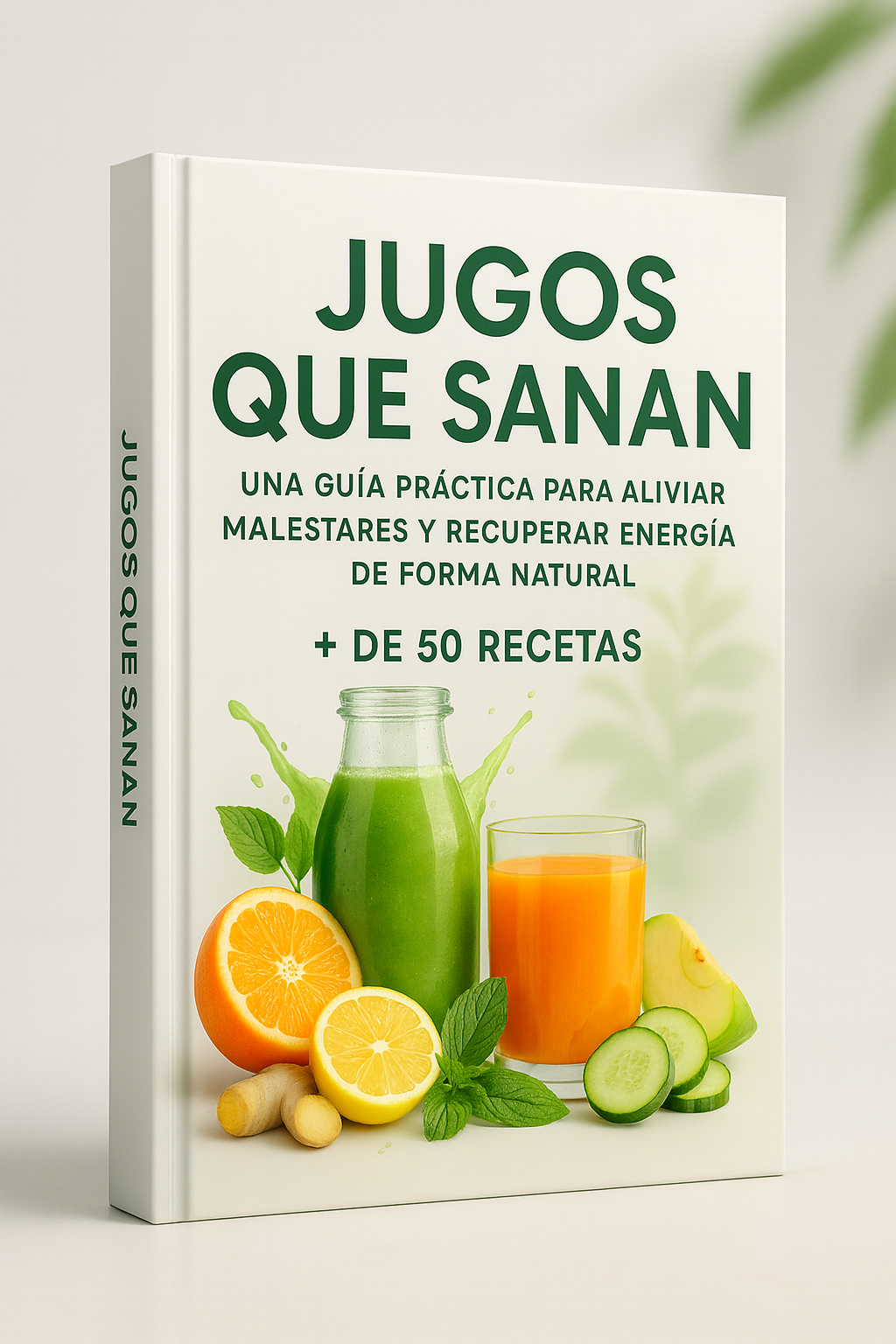 JUGOS QUE SANAN - Guía práctica para aliviar malestares y recuperar energia de forma natural